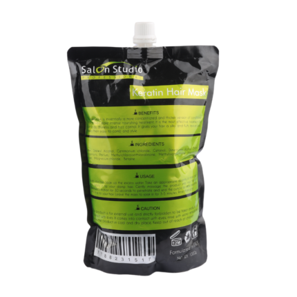 Salon Studio Keratin Hair Mask Pouch 1000ml