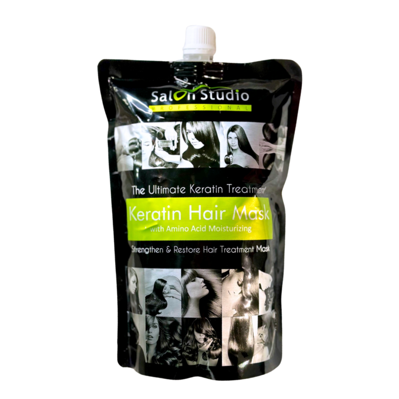 Salon Studio Keratin Hair Mask Pouch 1000ml