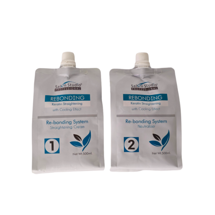 Salon Studio Rebonding Pouch Set (500ml)