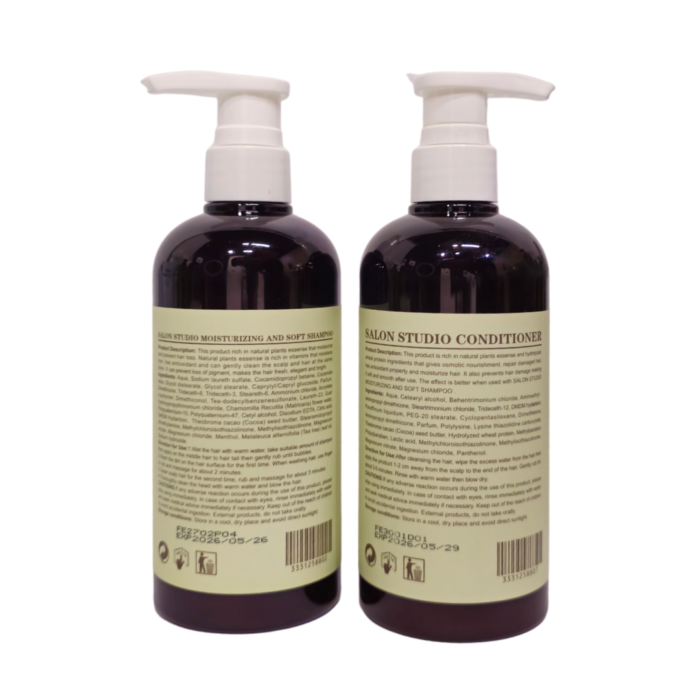 Salon Studio Natural Shampoo & Conditioner (400ml)