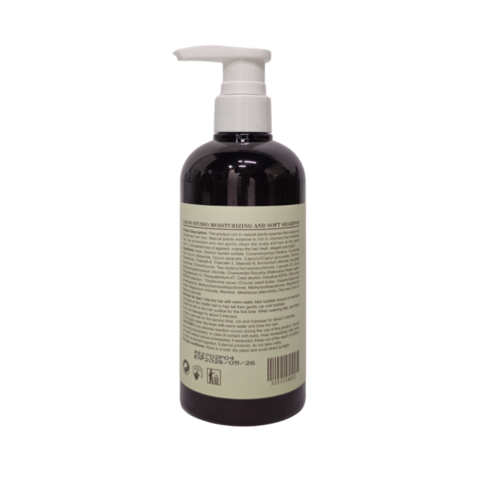 Salon Studio Natural Shampoo 400ml