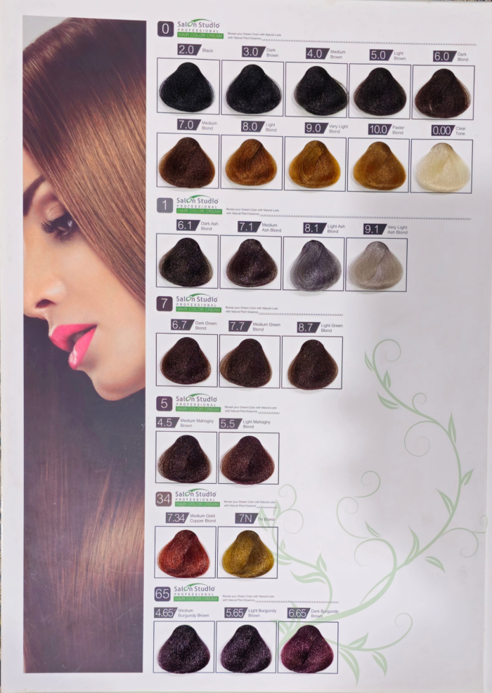 Salon Studio Hair Color Tube 100ml