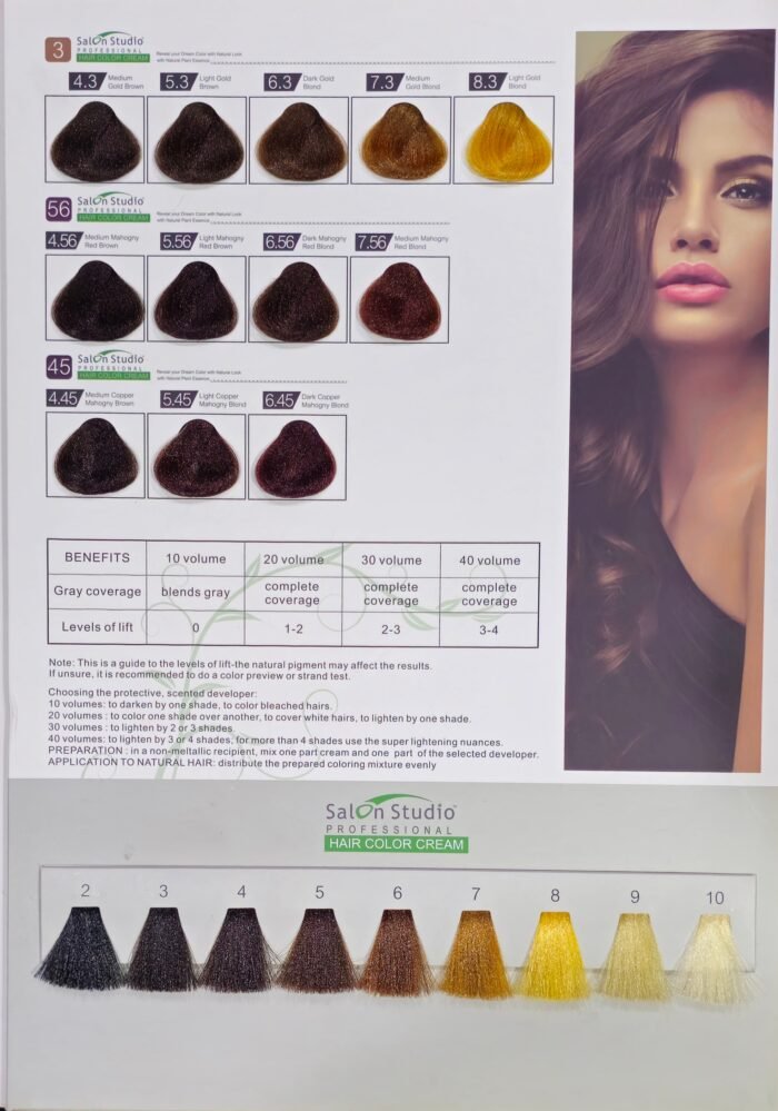 Salon Studio Hair Color Tube 100ml