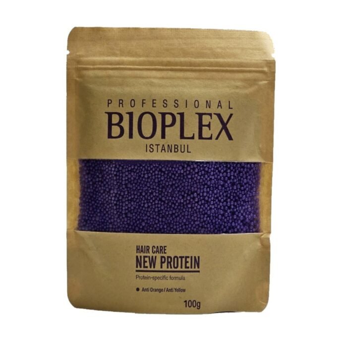 Bioplex Hair Protein Treatment No Damaged Hair For Bleaching and Colouring Blue Protein Balls 100g