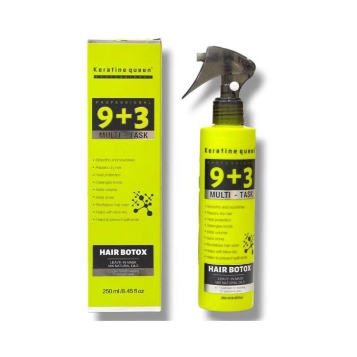 Keratine Queen 9+3 Multi-Task Hair Botox Leave-In Mask 250 ml
