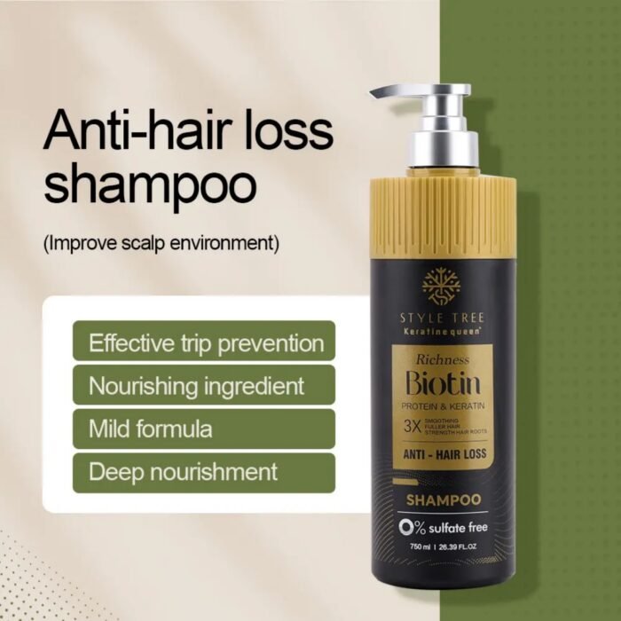 Style Tree Keratine Queen Biotin Protein & Keratin Shampoo 750 ml