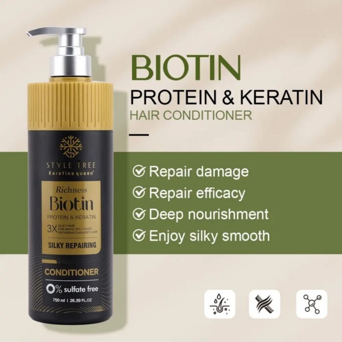 Style Tree Keratine Queen Biotin Protein & Keratin Conditioner 750 ml